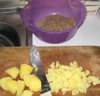 Chips meat pie 010